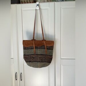 Vintage African Sisal Bag